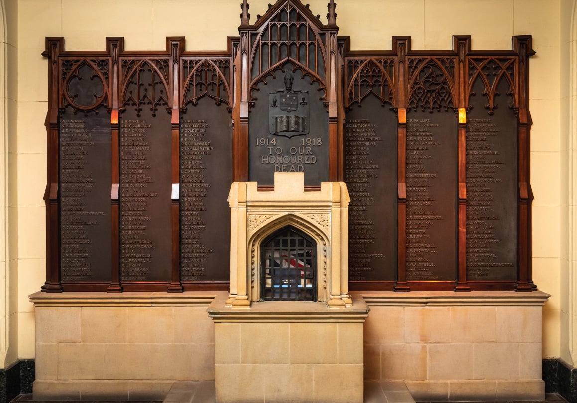  Old Melburnians War Memorial Hall