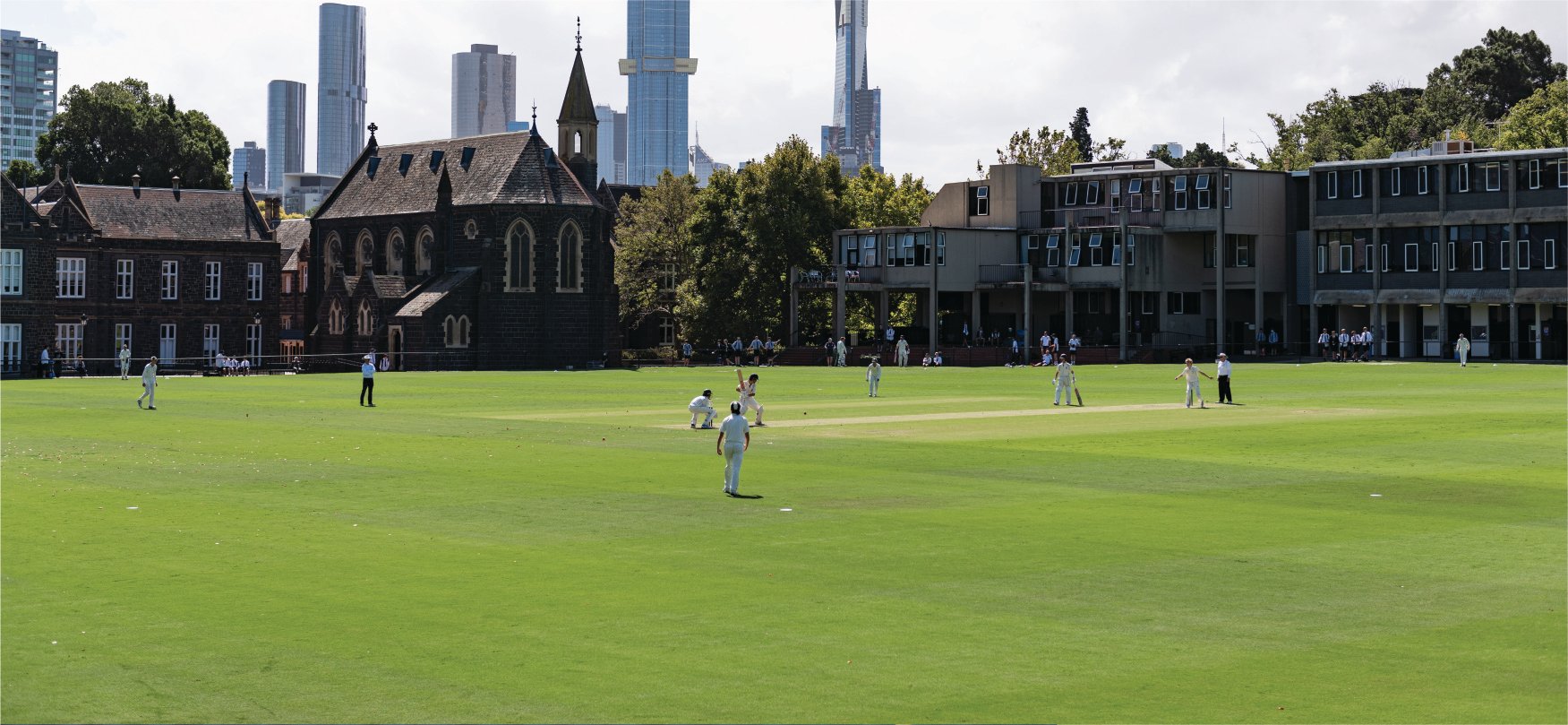 Cricket on the Main Oval